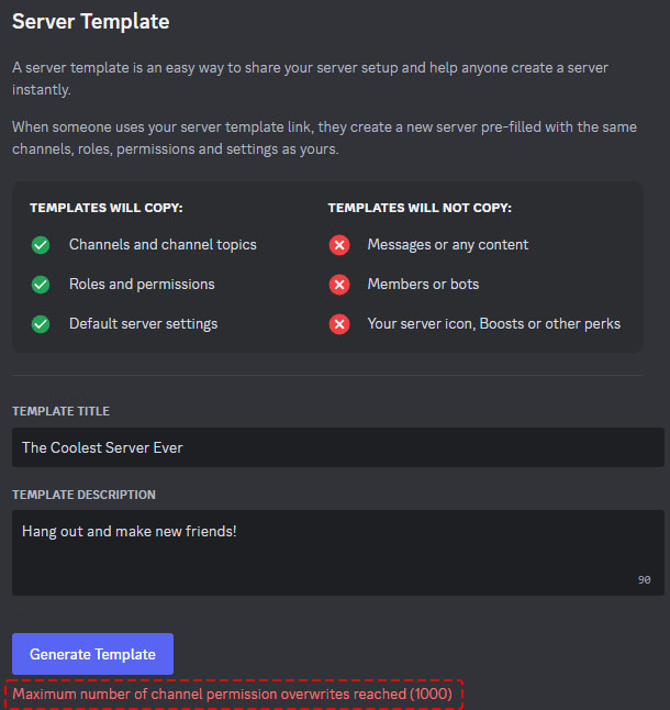 Discord Server Template Usage Guide: Making Your Ideal Server Easier!